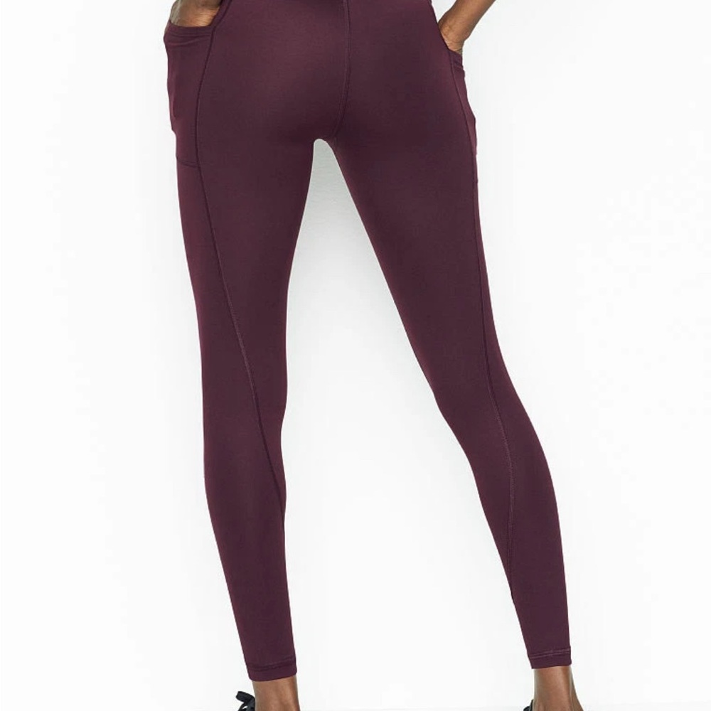 Victoria's Secret Rich Plum Leggings